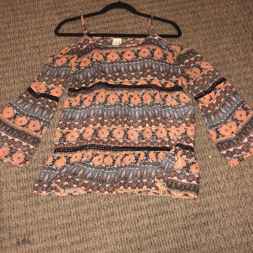 Beautiful Bohemian Long Sleeved Shirt
